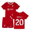 Original Trikotsatz Liverpool 2023-24 Diogo J 20 Heimtrikot Für Kinder